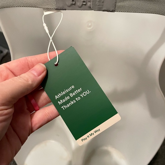 Halara Brand NWT Women's XS Gray Lounge Triangle Style Bra Bralette - Picture 3 of 5